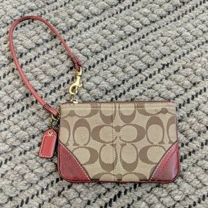 Coach wristlet
